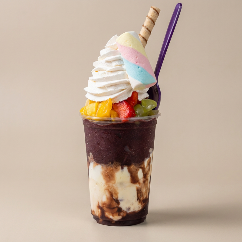 Descubra o sabor autêntico da Amazônia em cada colherada. Açaí cremoso, refrescante e feito pra combinar com os acompanhamentos que você mais ama. Um prazer natural, exclusivo da Mawak.