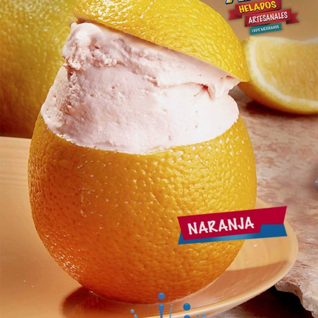 HELADO DE NARANJA