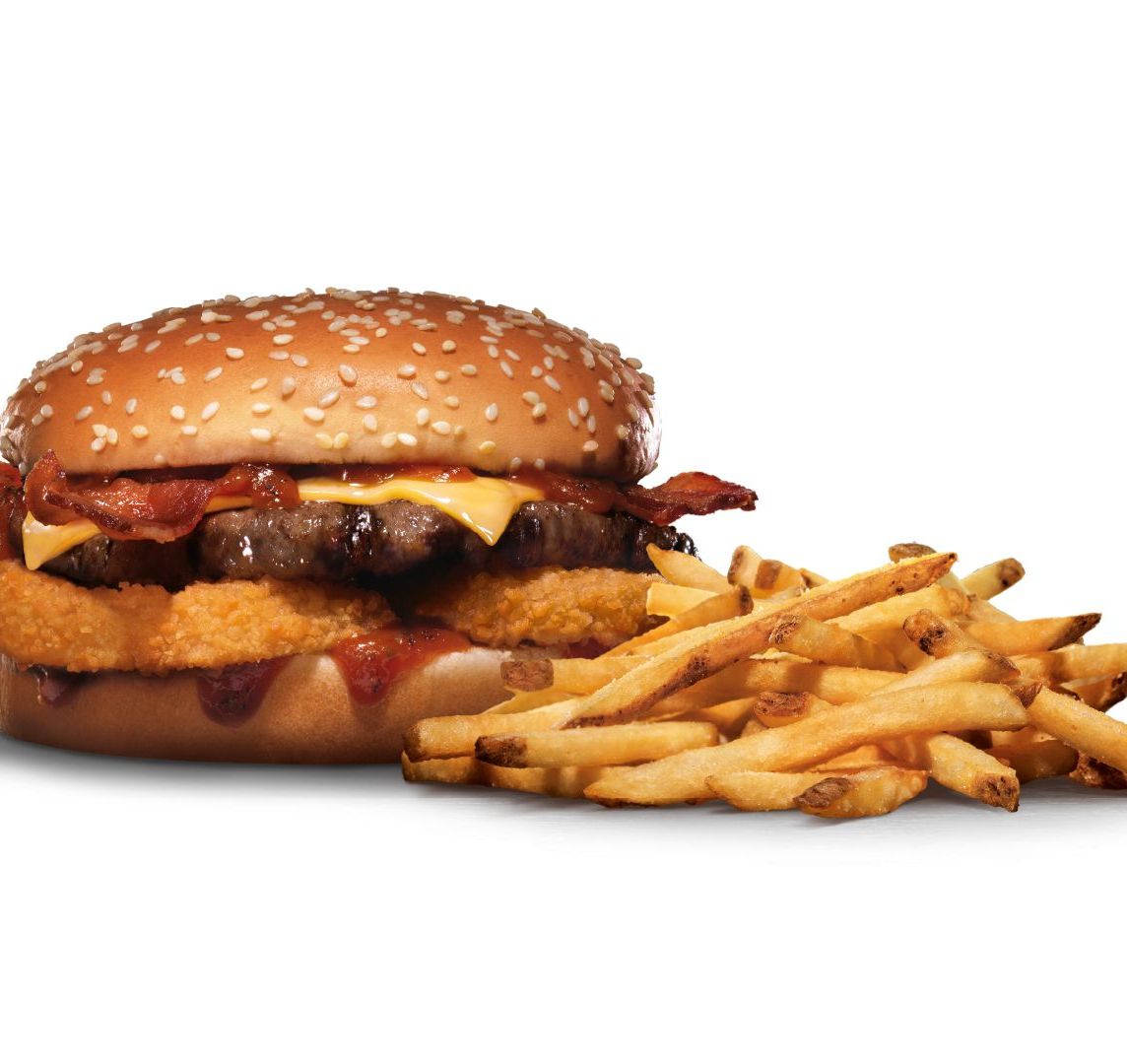 1 Western Bacon + 1 Papas Medianas