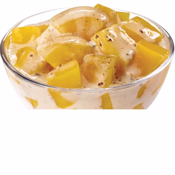 Durazno con Crema y Lechera