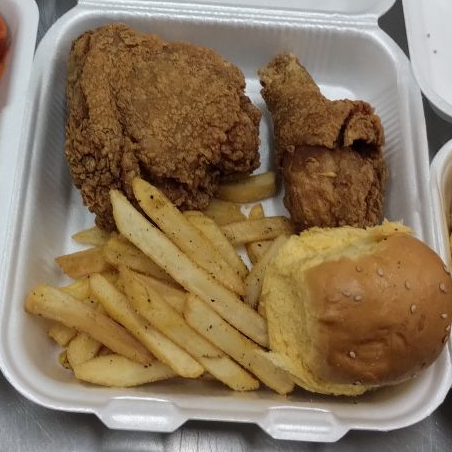 2 Piezas de Pollo Frito (pierna y Muslo)
