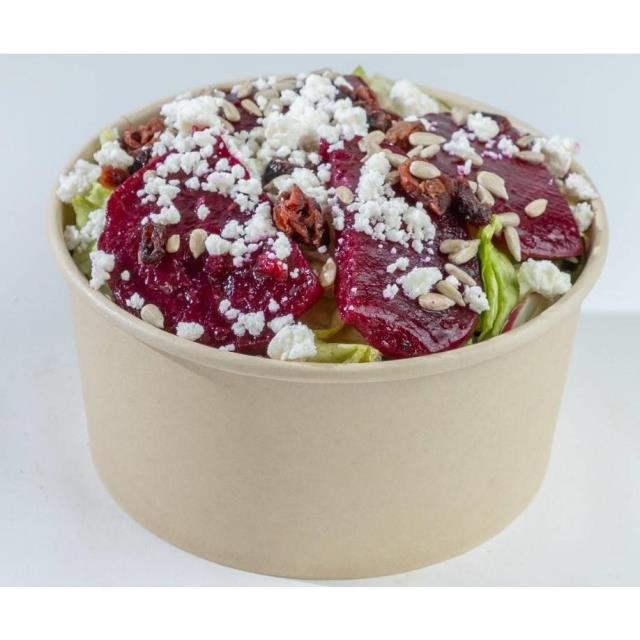 ENSALADA CON BETABEL Y QUESO FETA