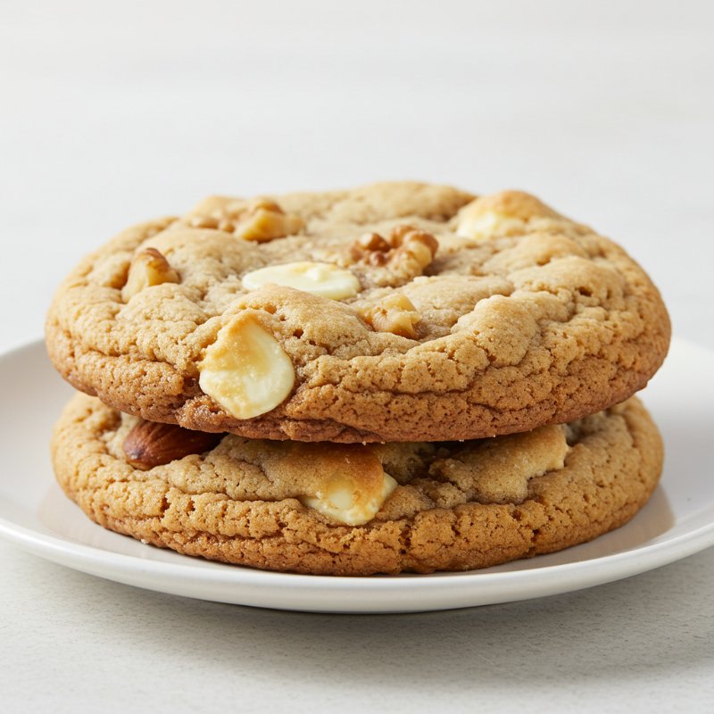Galleta de Chocolate Blanco y Nueces