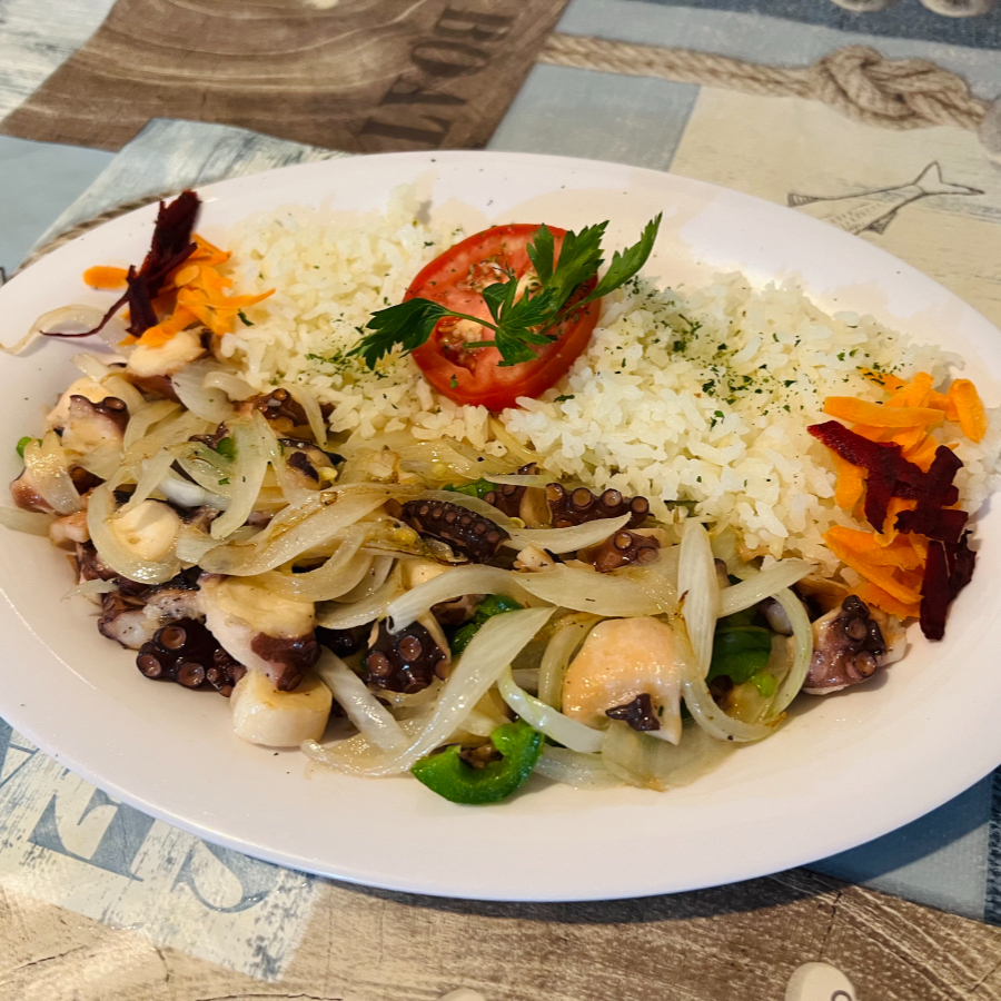 Pulpos Encebollados