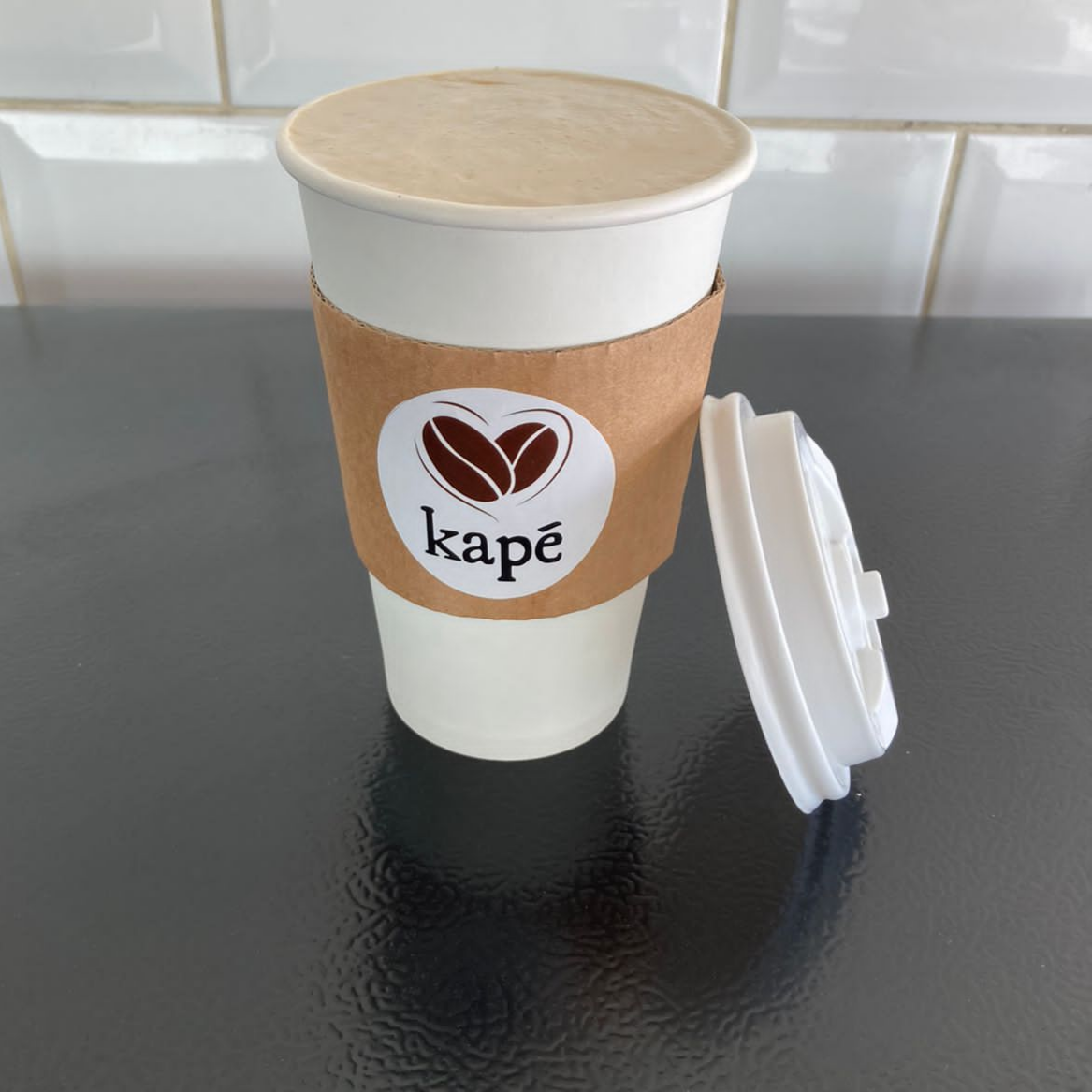 Combo Capuchino y Waffles