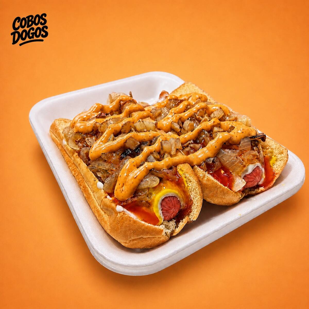 2 Hot Dogs Especiales con Aderezo