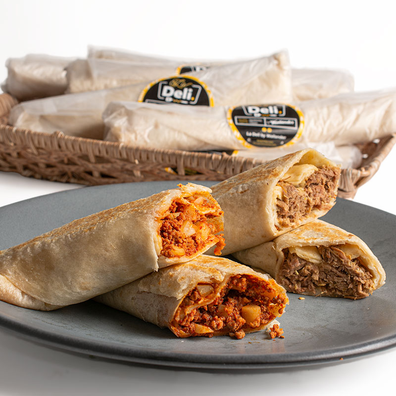 Burrito Deli de Deshebrada.