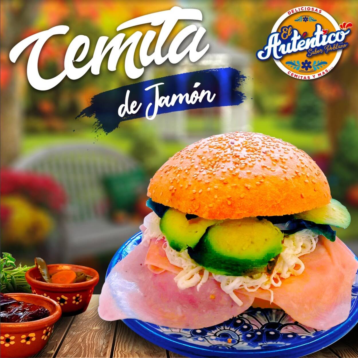 Cemita de Jamón
