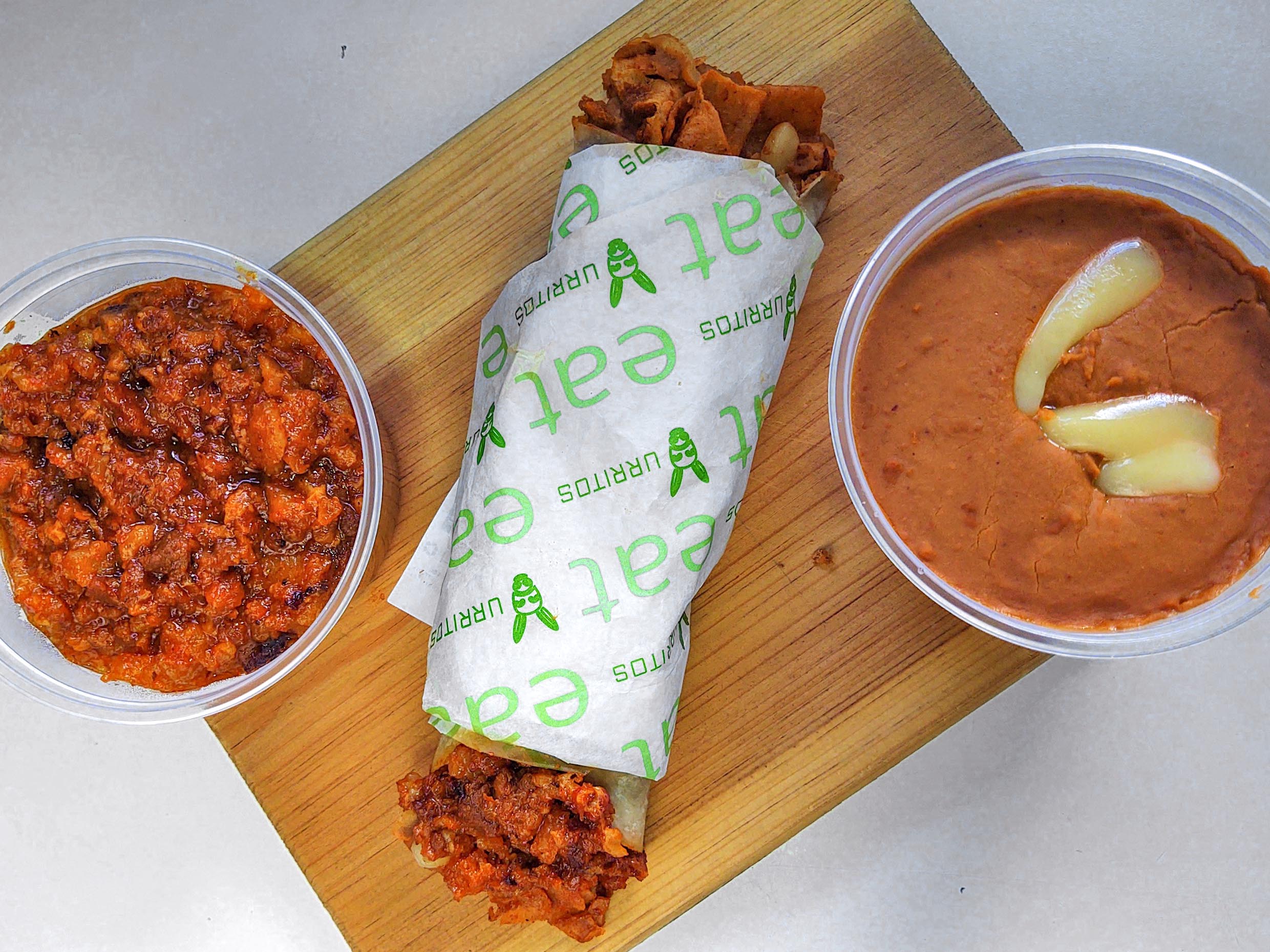 EAT BURRITOS & CHILAQUILES