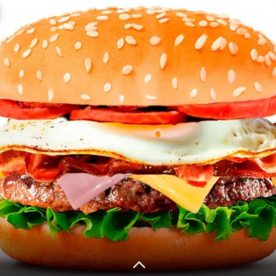 Loucos Nº4 ( Pão, 1 Carne de Hambúrguer, Ovo, Calabresa, Bacon, Cheddar Fatiado, Presunto, Molho Especial)