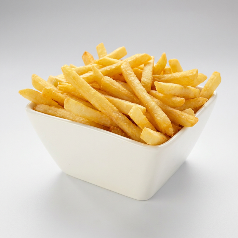 Batata frita pequena.