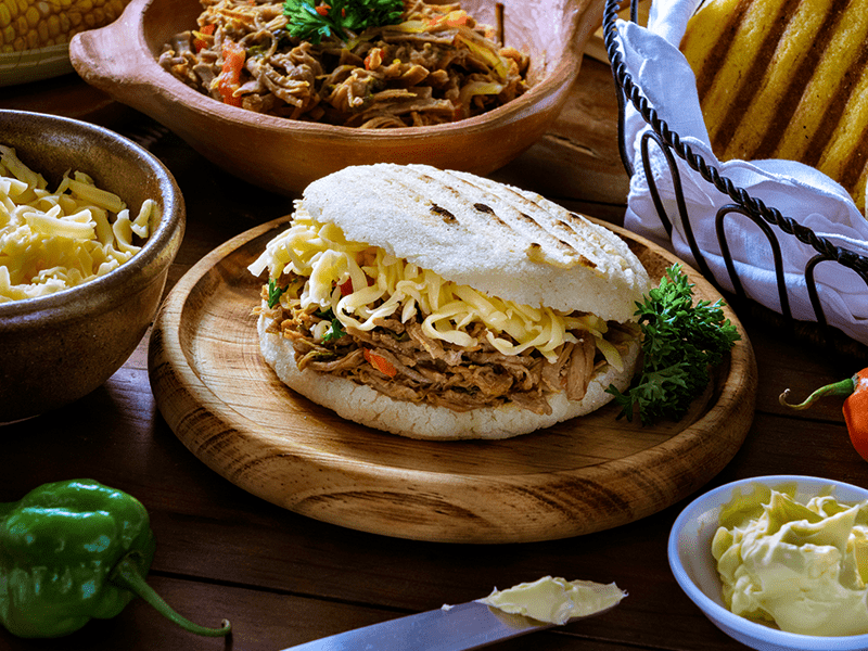 Moos Arepas Rellenas