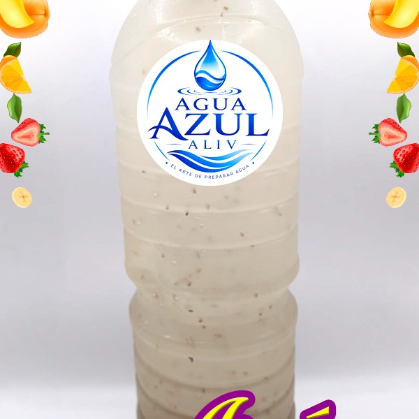 Agua de Limon con Chía 1 Litro