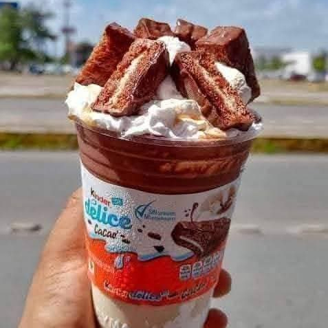 Frappe Kinder Delice 16 OZ
