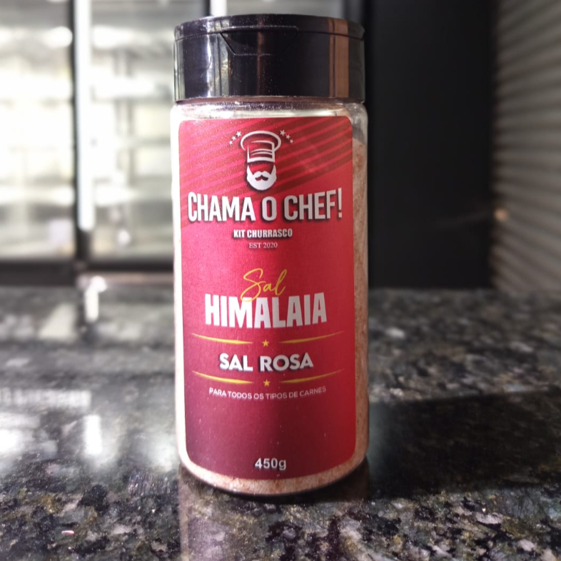 Sal do Chef 450g - Sal Rosa
