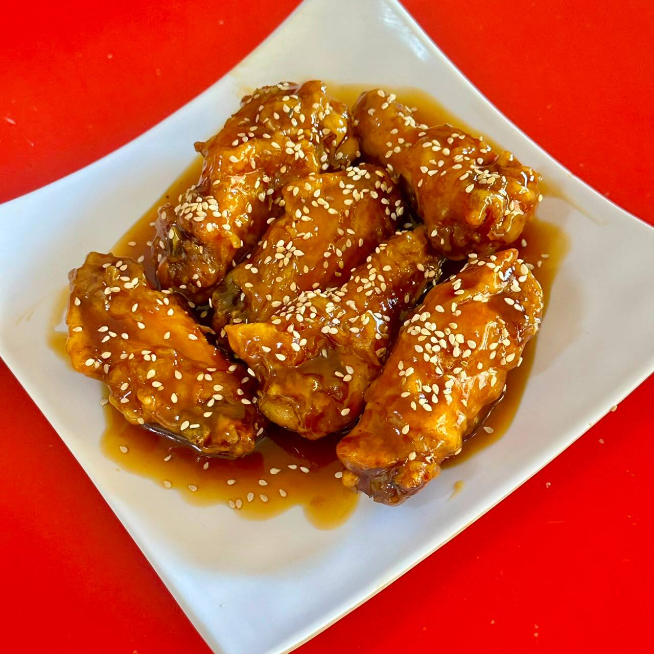 Alitas Toricrague Agridulce 6 Piezas