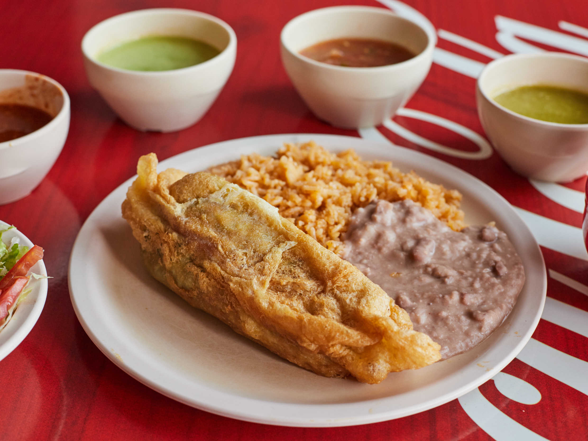 Chiles Rellenos CARNE (excepto los LUNES)