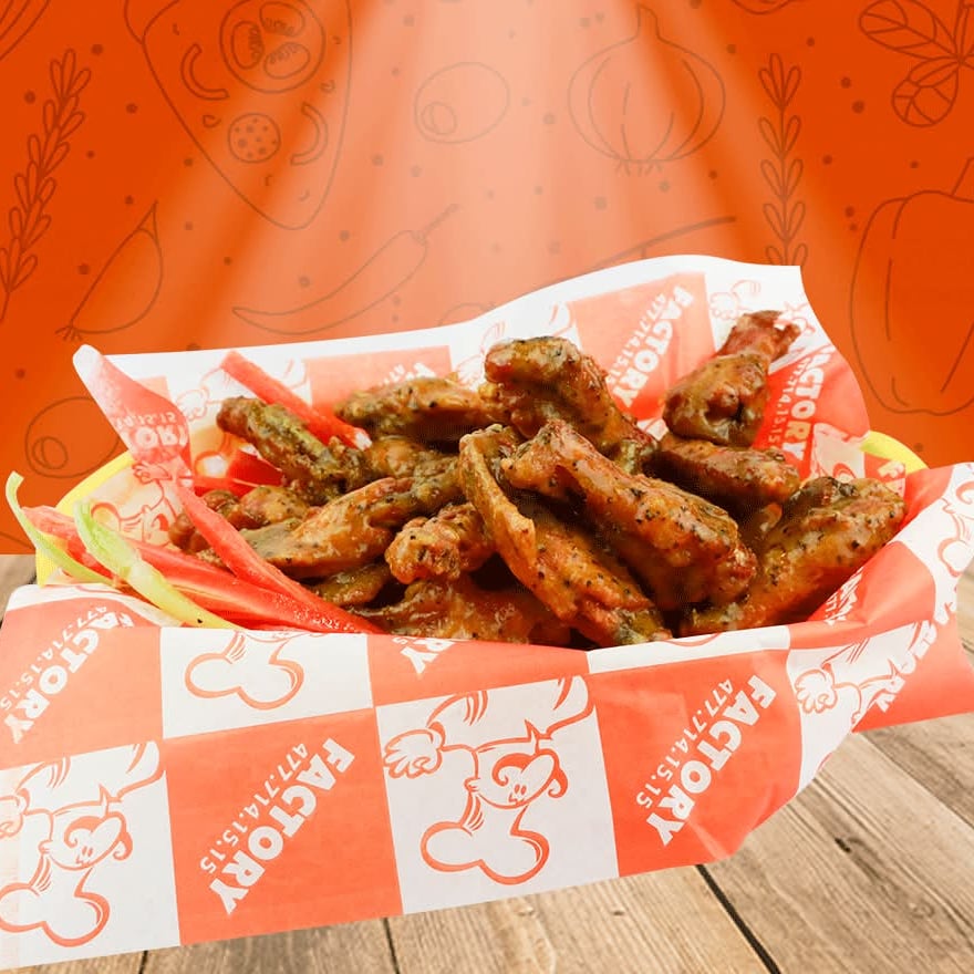 Factory Wings (Alitas) 16 pz