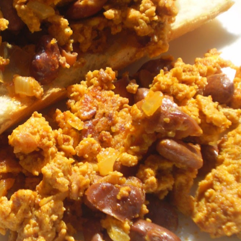 Huevos con Chorizo