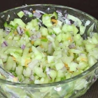 Salsa pepino con habanero