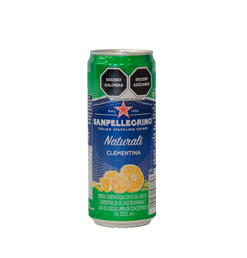 Agua mineral de sabor