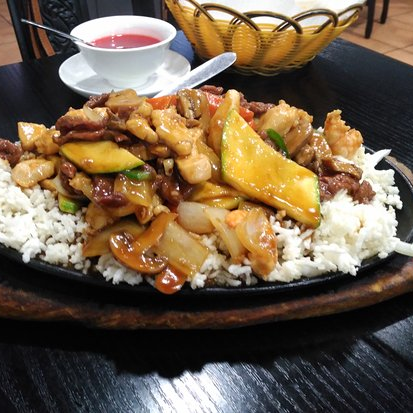 78.Woba con Carne de Res y Vegetales