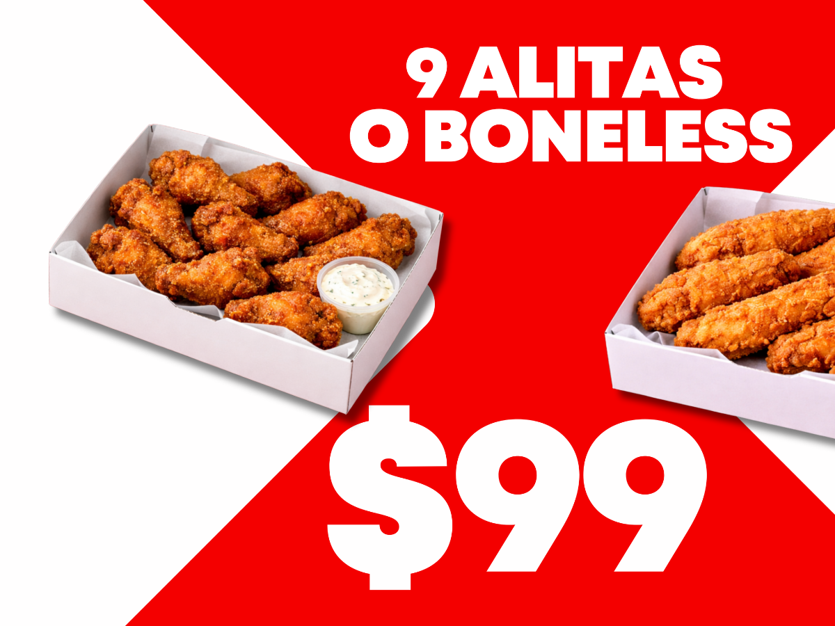 Metro – Alitas y Boneless (Politecnico)
