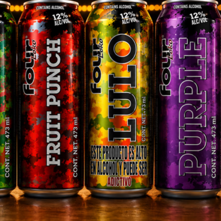 Four Loko Sabores X473 Ml