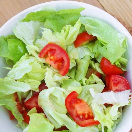 ENSALADA (lechuga, jitomate, pepino y cebolla)