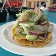 Tostada de Aguachile