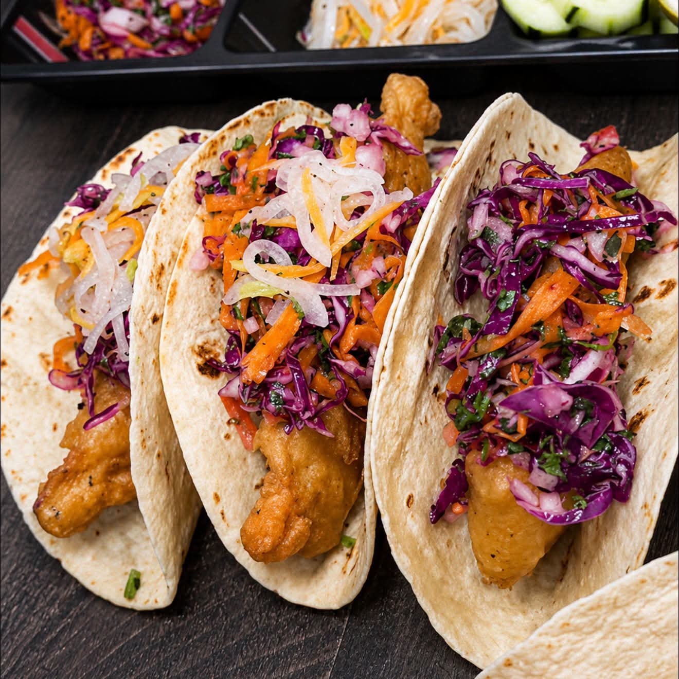 3 Tacos + Refresco