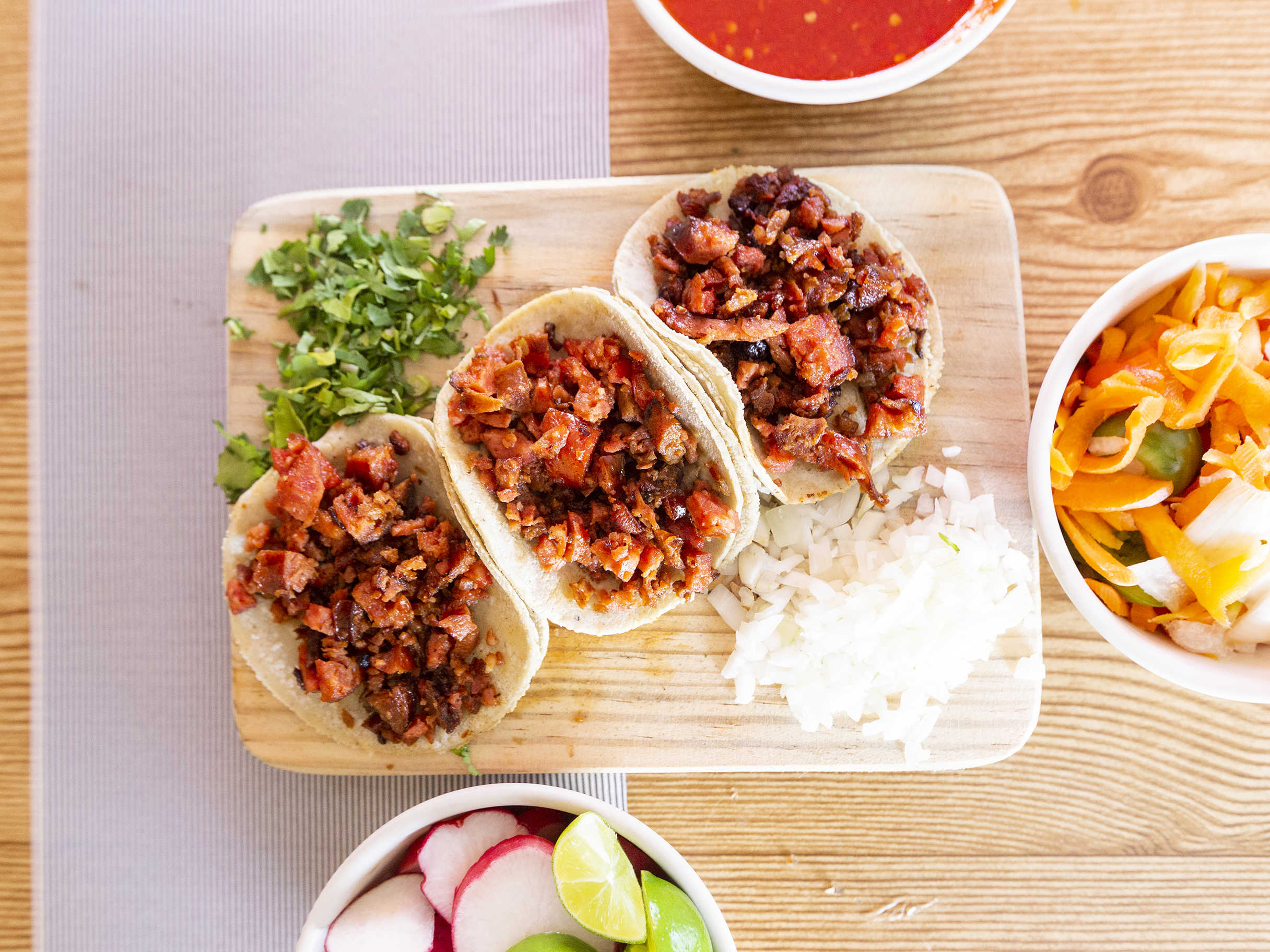 Taco de Chorizo