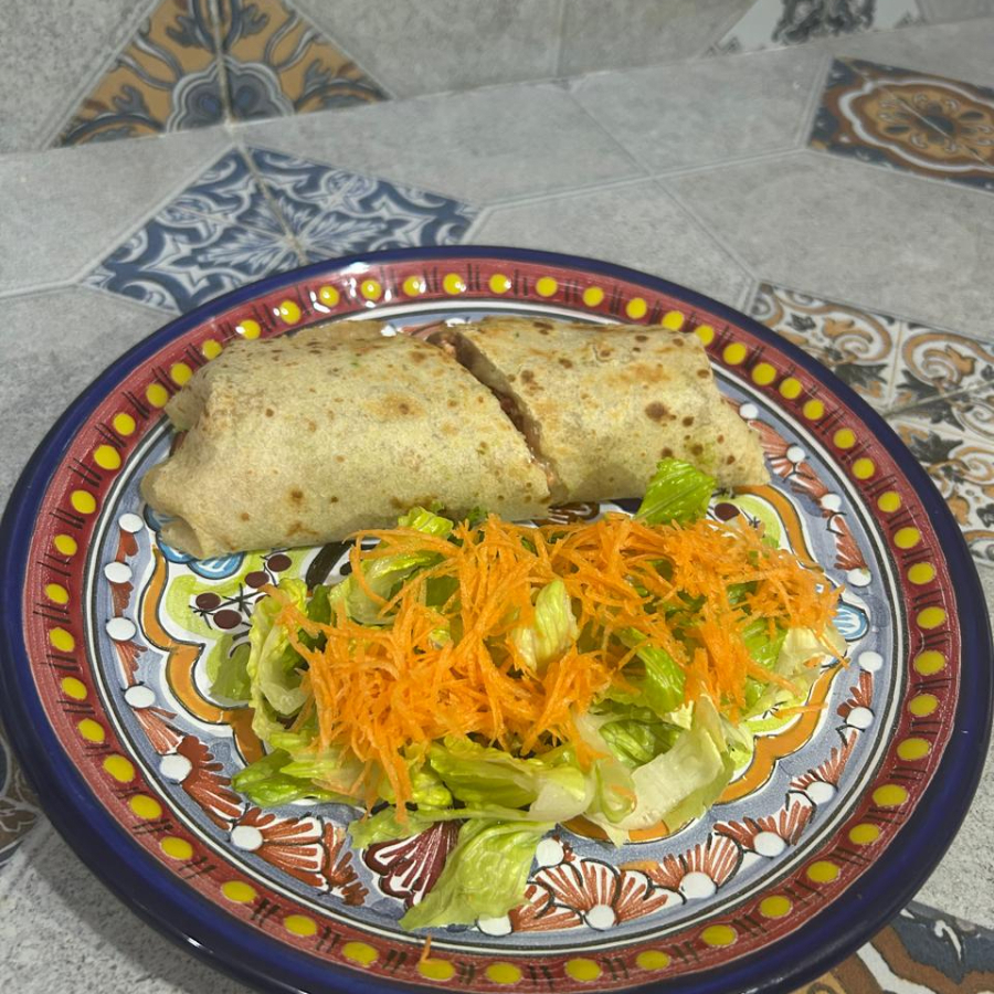 Burrito con Jamón