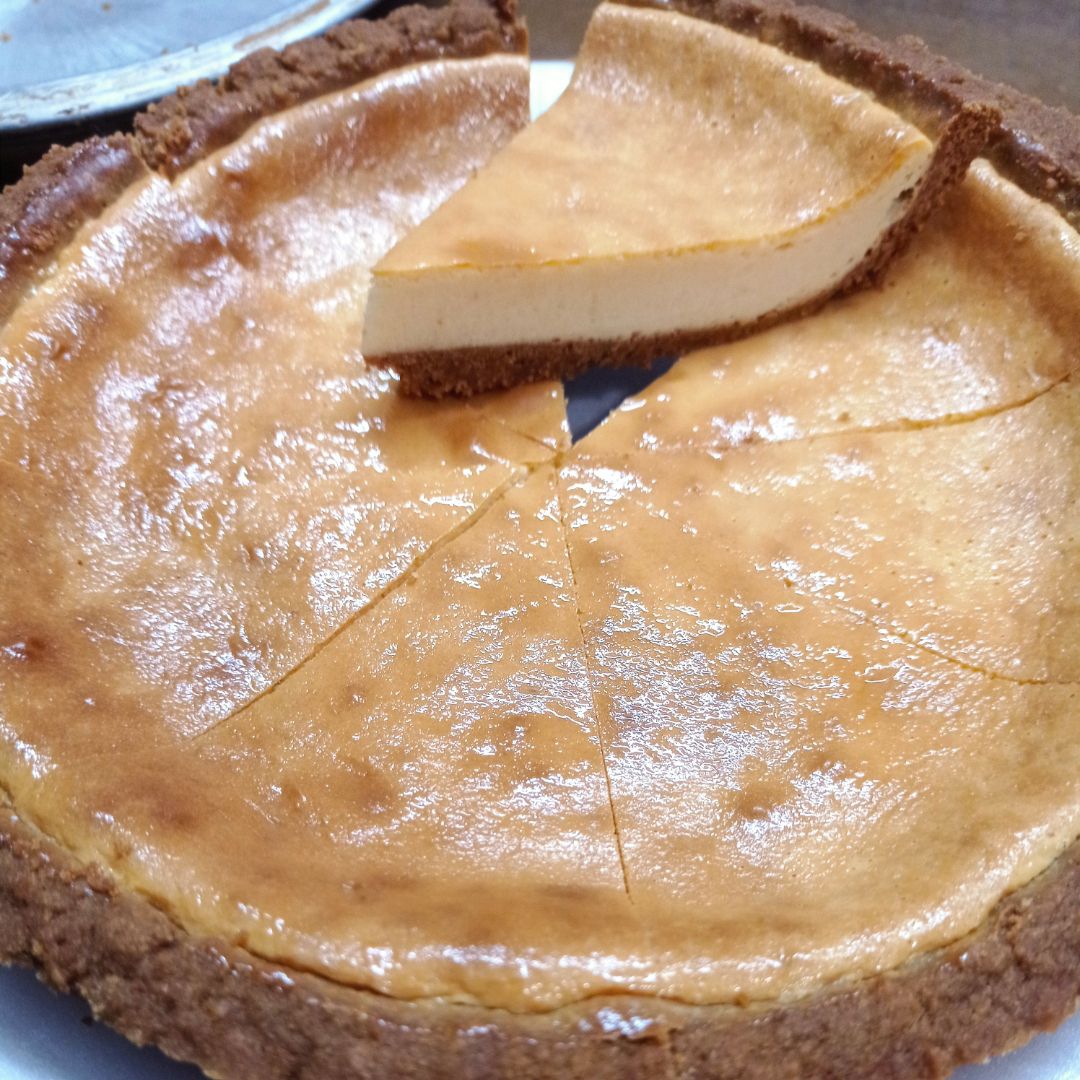Rebanada Pay de queso