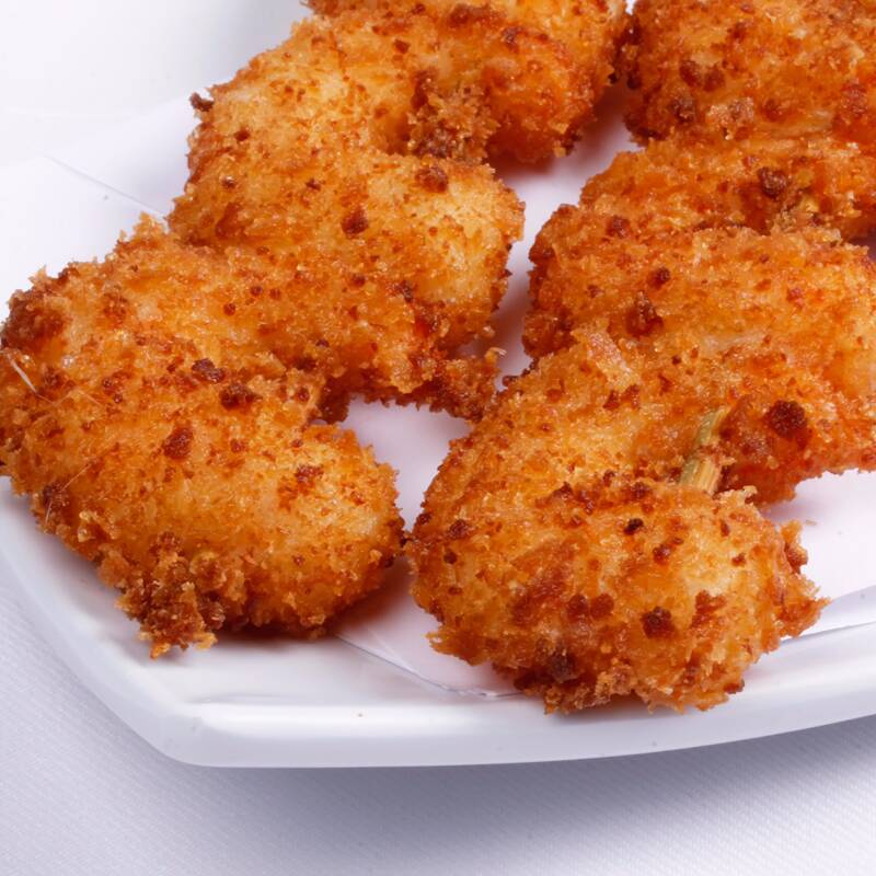 Brochetas Empanizadas (Camarón)