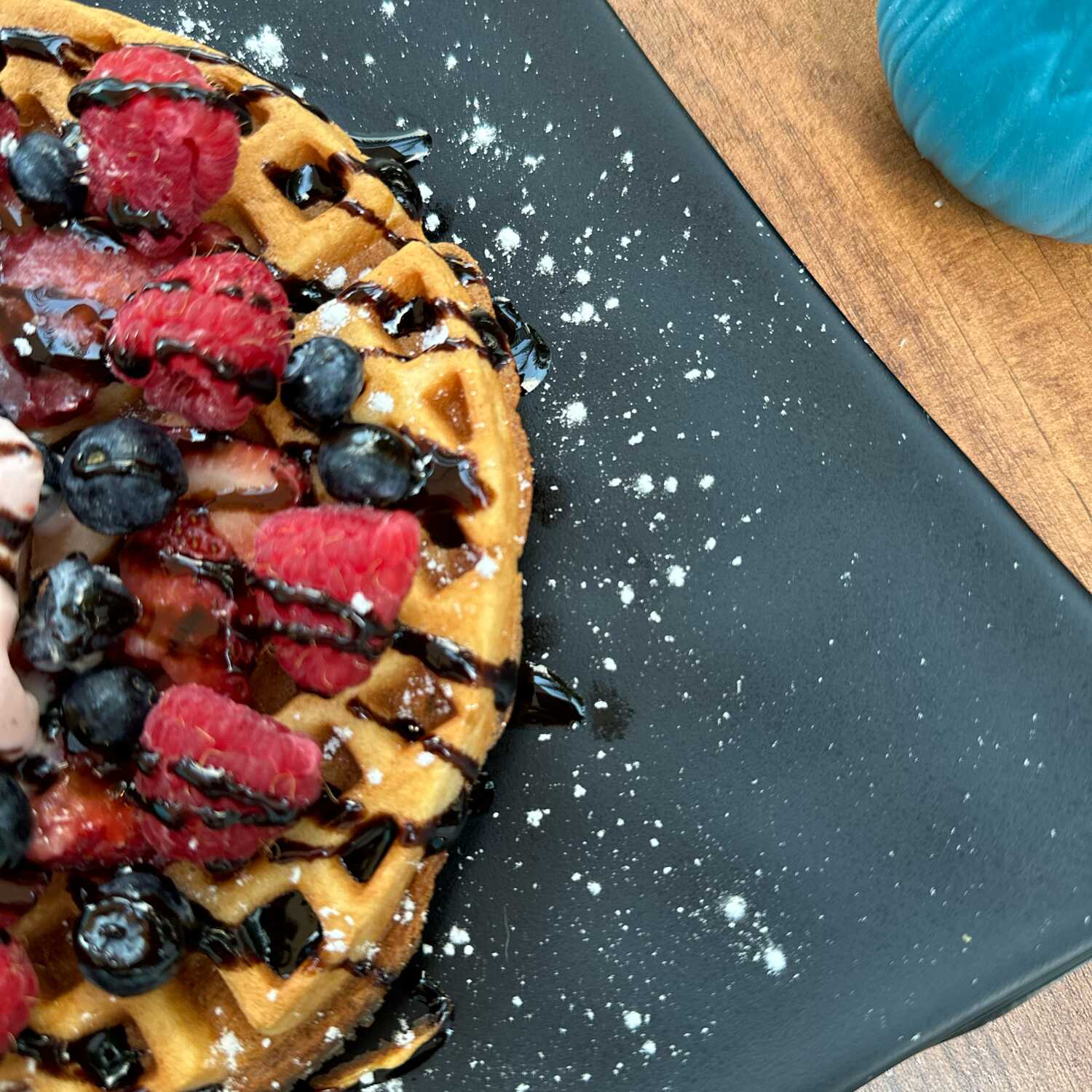Waffle Frutos del Bosque