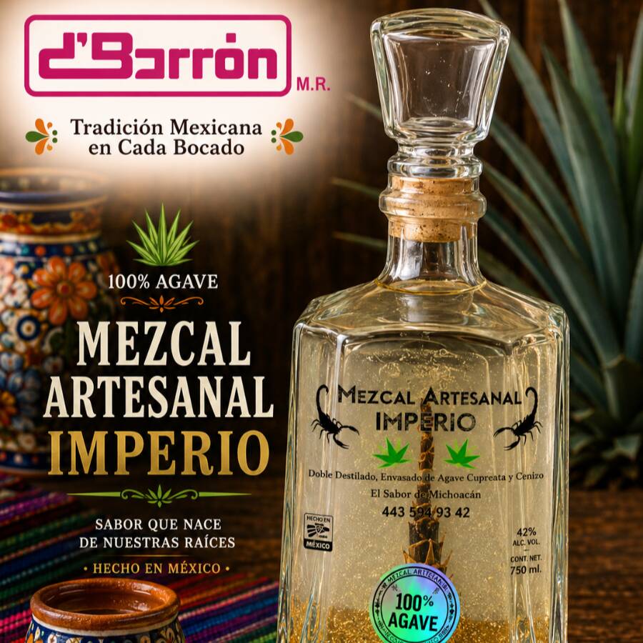 Mezcal Artesanal Imperio 750ml