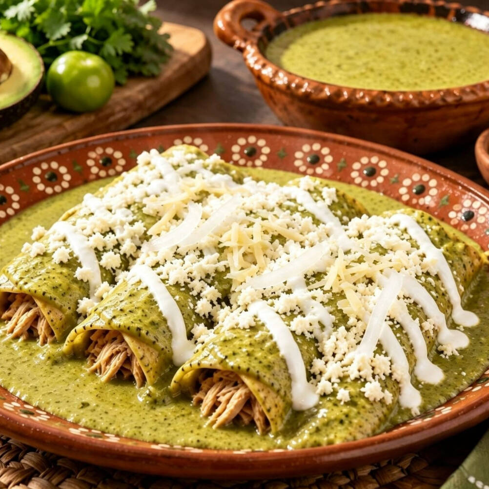 Enmoladas Verdes 3 Pzas