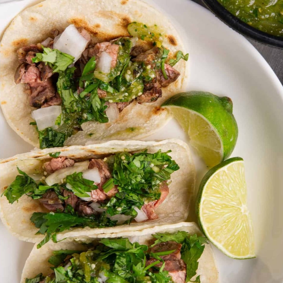 Combo 5 Tacos de Arrachera de Puerco