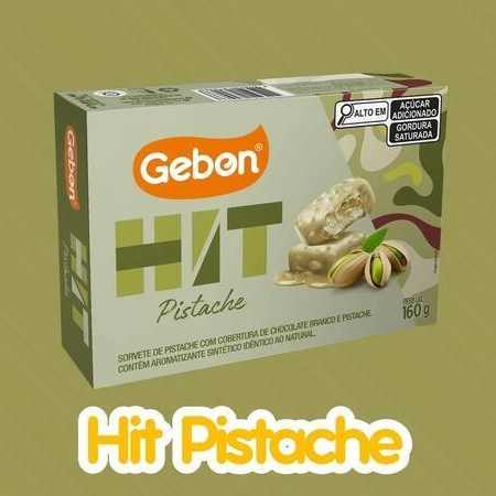 Deliciosos snacks de pistache em formato de bombons. O Irresitível bombom gelato de pistache com cobertura de chocolate branco e pistache, que vai conquistar seu paladar a cada mordida. Difícil não se apaixonar.