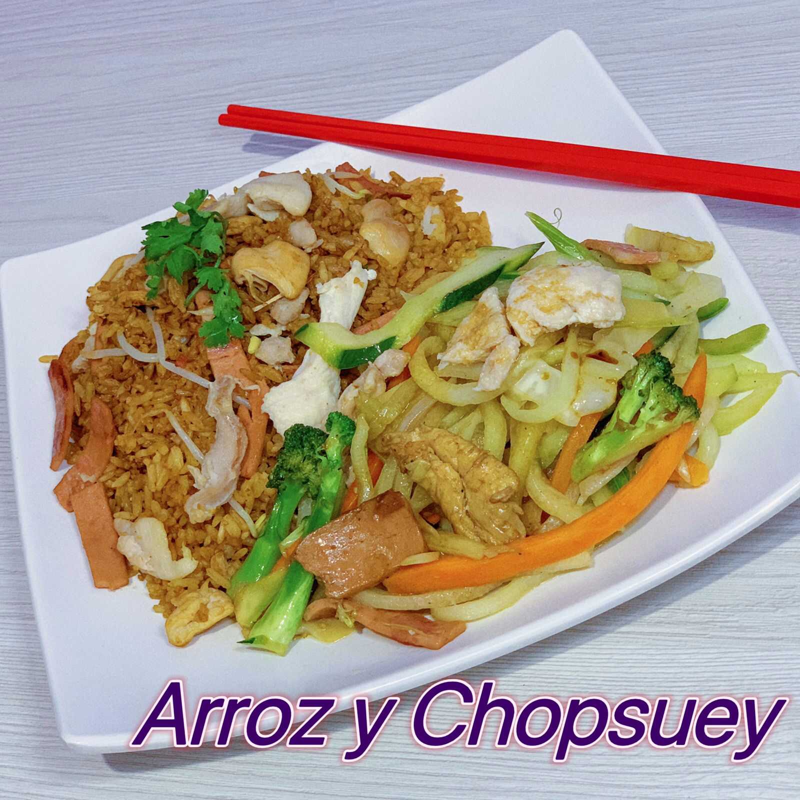 arroz chino y chopsuey