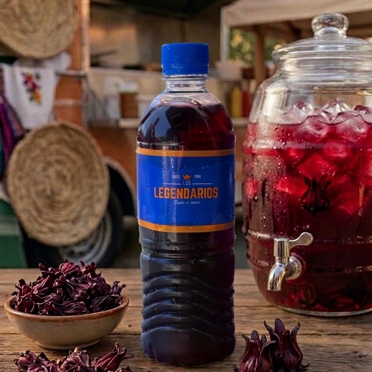 Agua de Jamaica 500 ML