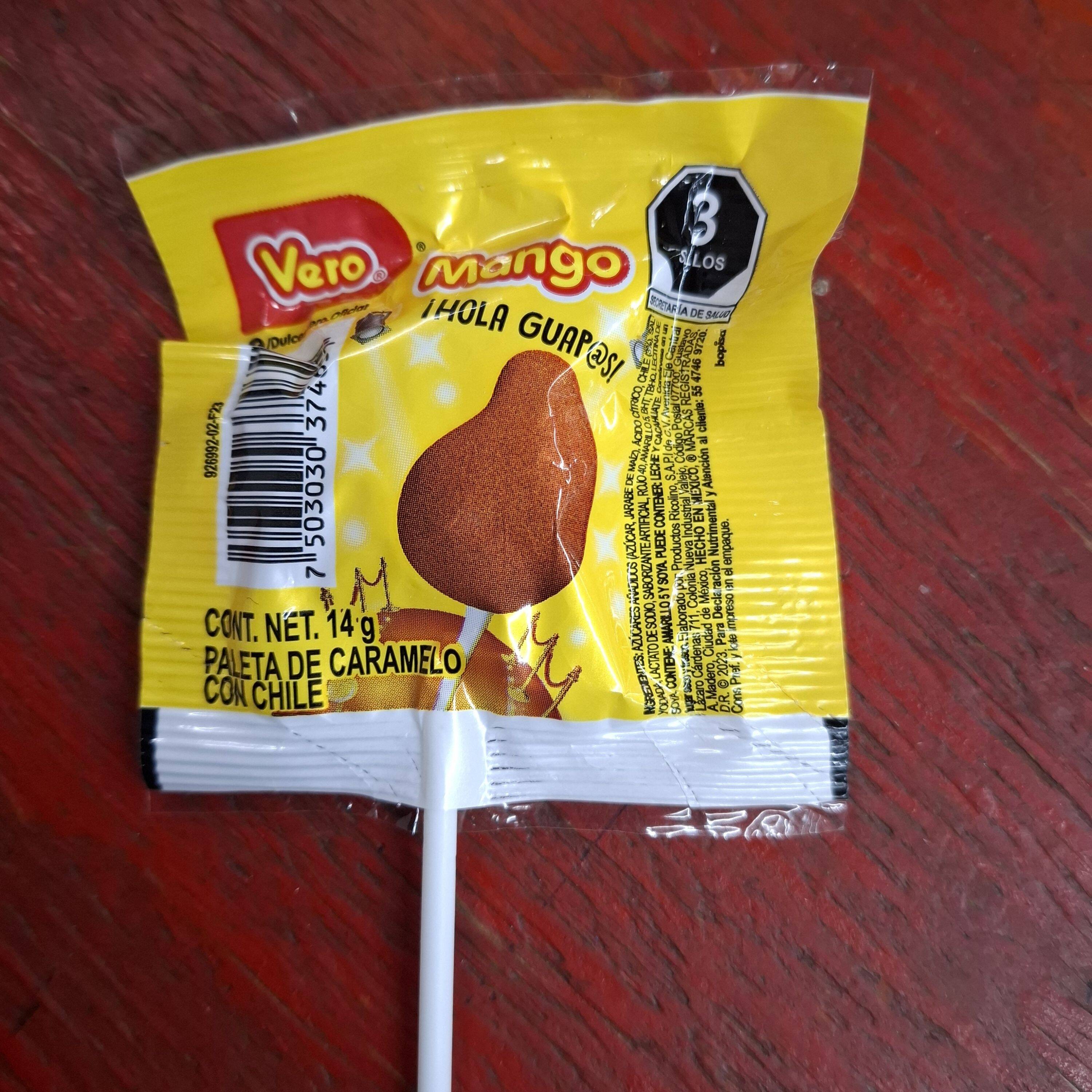 Paleta de mango