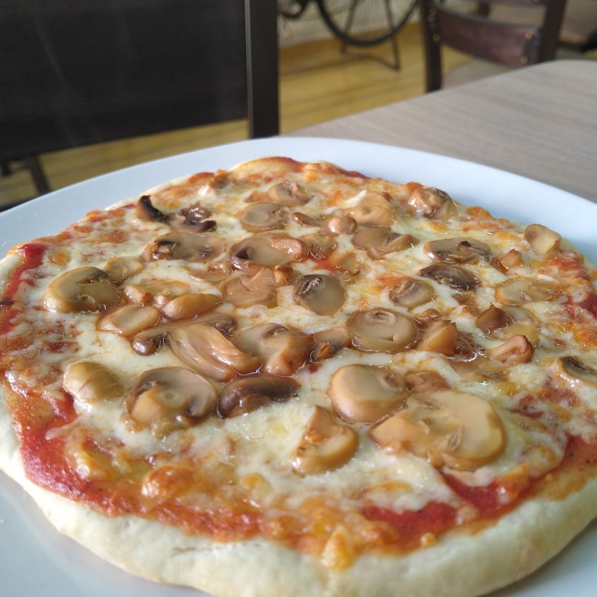 Pizza de Champiñones