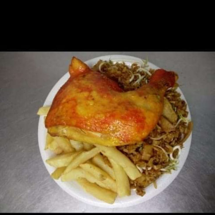 Combo 1: 1/4 Pollo Frito