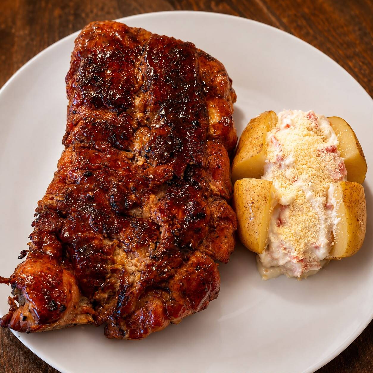 COSTILLA BBQ ORDEN INDIVIDUAL