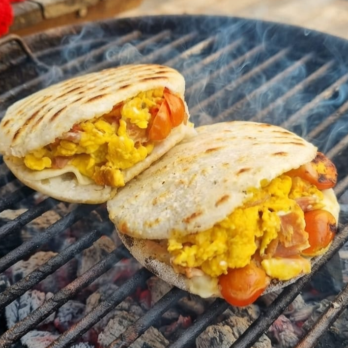 Arepa con Huevos