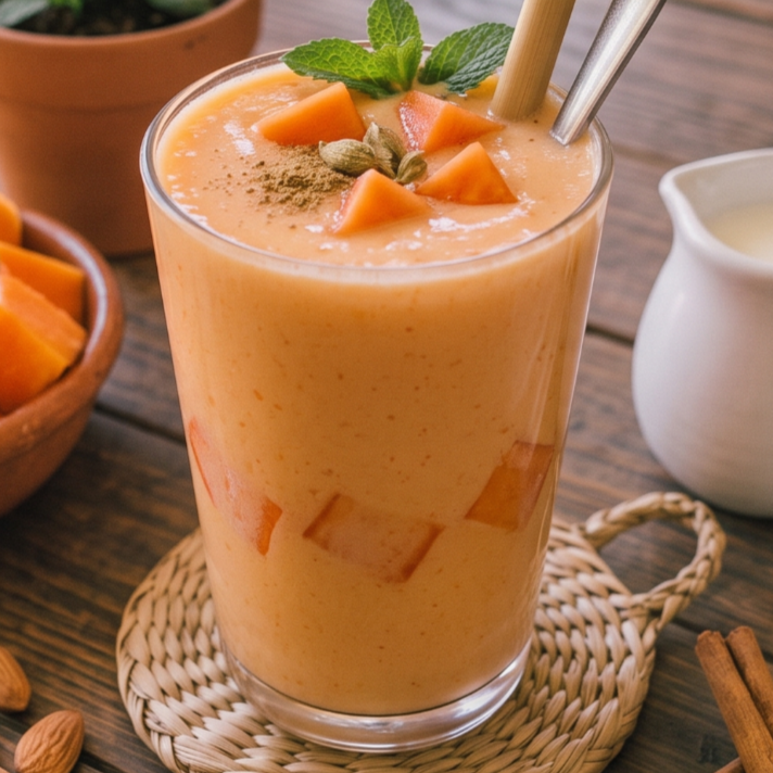 Licuado de Papaya