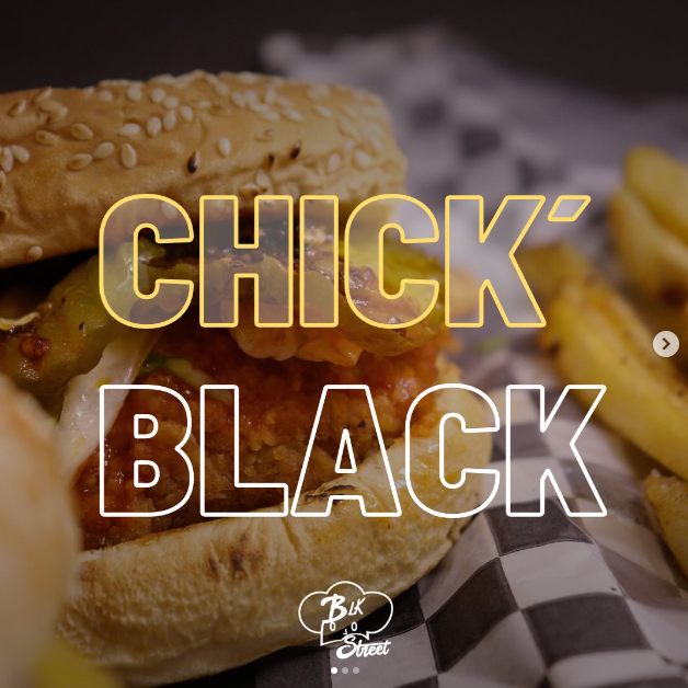 Hamburguesa Chick' Black