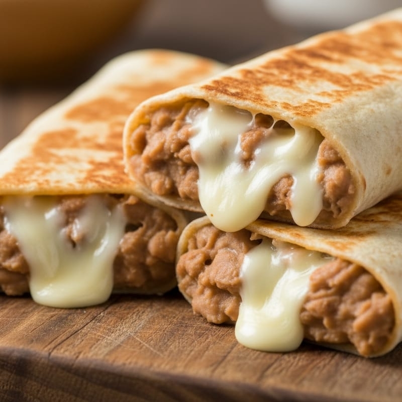 Burito de Frijol con queso
